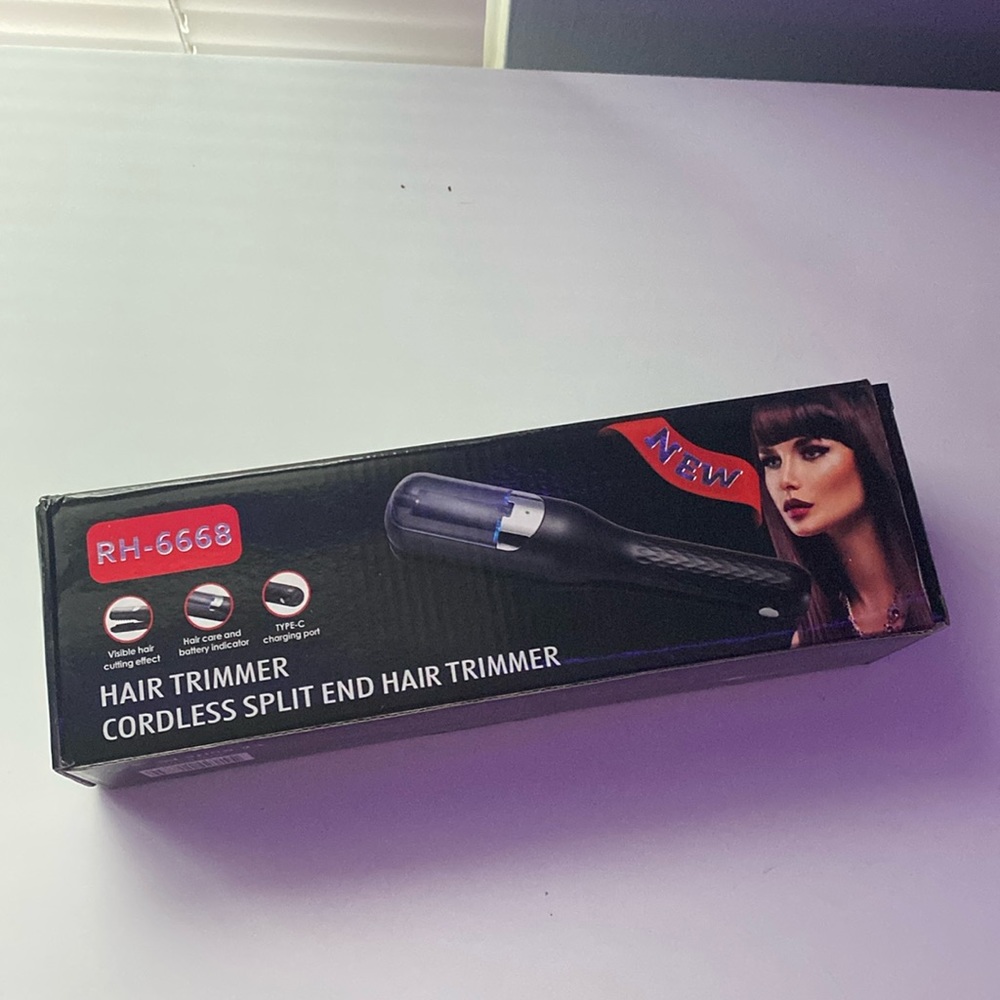 pink wireless split end trimmer